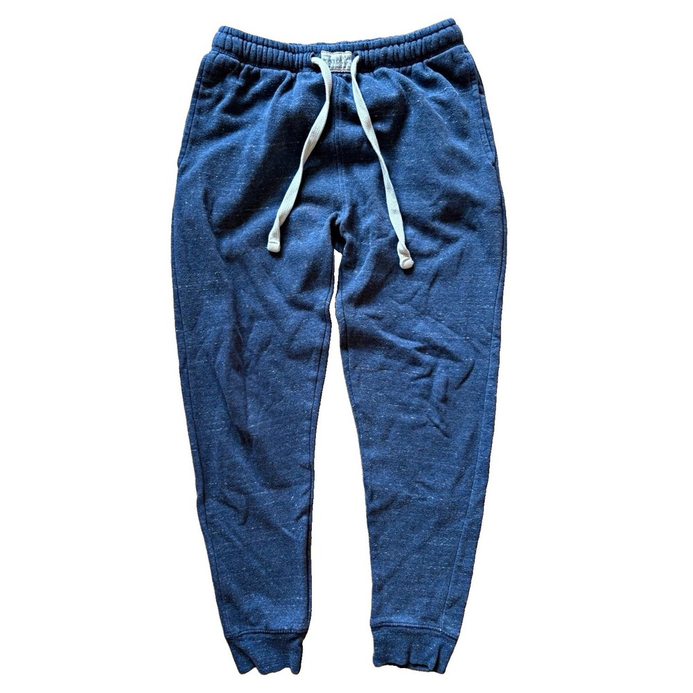 Lucky Brand Men's Gray Fleece Jogger Sweatpants Size S Drawstring Pockets